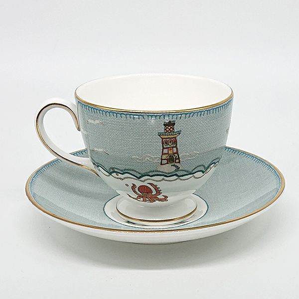 ウェッジウッド　セイラーズ フェアウェル　ティーカップ&ソーサー（珈琲紅茶兼用）のサムネイル