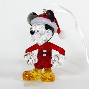 スワロフスキー　Disney　ミッキーマウス　クリスマスオーナメント　5004690