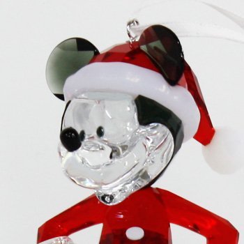 スワロフスキー　Disney　ミッキーマウス　クリスマスオーナメント　5004690のサムネイル