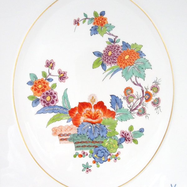 マイセン　陶版(プラーク)　籠の花　479110-53n31 　のサムネイル