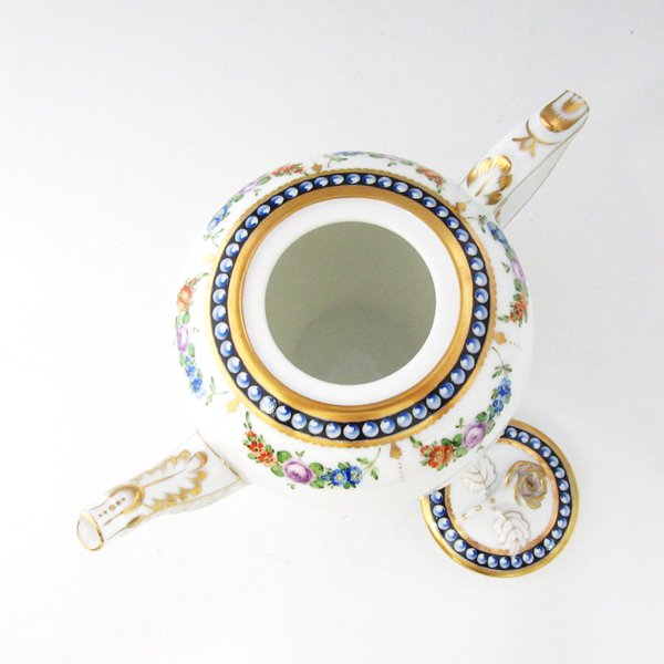 ヘレンド 真珠の首飾り ティーポット摘みバラ800cc GPN-20606-0-09 