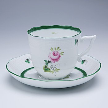 ヘレンド　ウィーンの薔薇　コーヒーカップ&ソーサー　VRH-0706-0-00のサムネイル