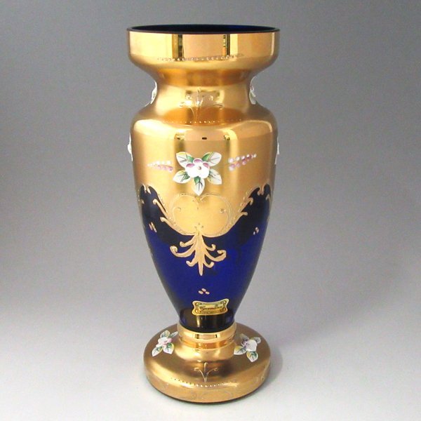 ボヘミア　ハイエナメル　花瓶  EGH-21Bのサムネイル