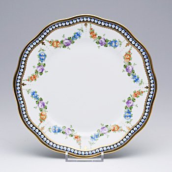 ヘレンド　真珠の首飾り　プレート19cm　GPN-20517-0-00 