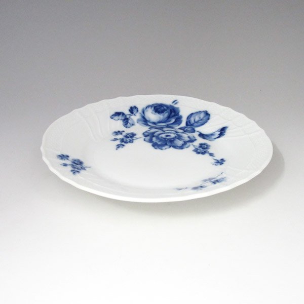 【美品】《リチャードジノリ》17cm ローズブルー　プレート　平皿