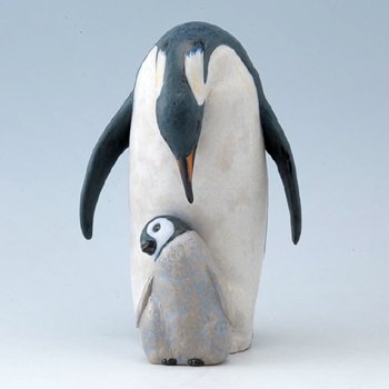リヤドロ　12519　ペンギンの愛 のサムネイル