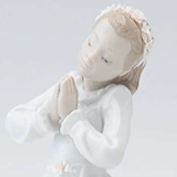 リヤドロ　06089　少女のお祈り のサムネイル