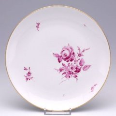 ヘキスト　ラーツヘル・紫の花　プレート19.5cm