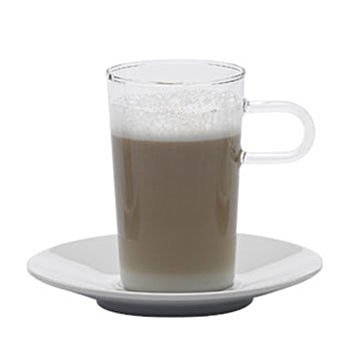 トレンドグラス　COSTAU-C　グラスコーヒーカップ＆ポーセリンソーサー　210717