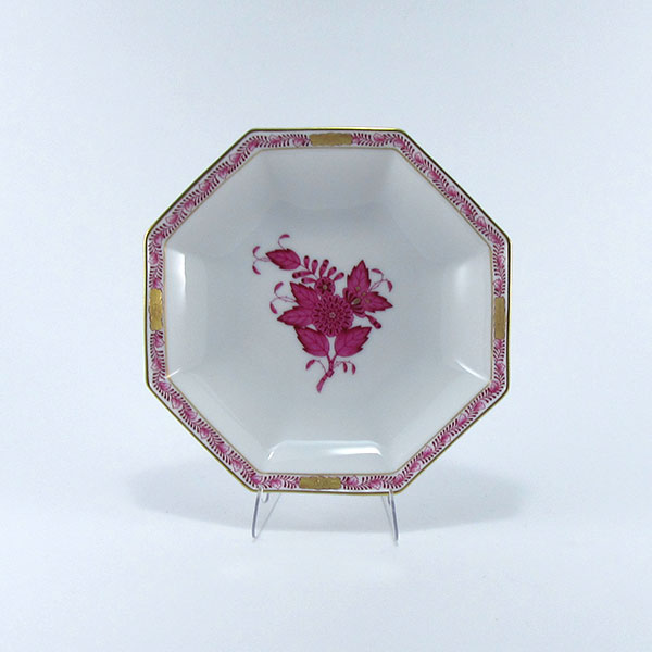 ヘレンド　アポニーピンク　小皿(オクタゴナル)13.5cm　AP-4304-1-00のサムネイル