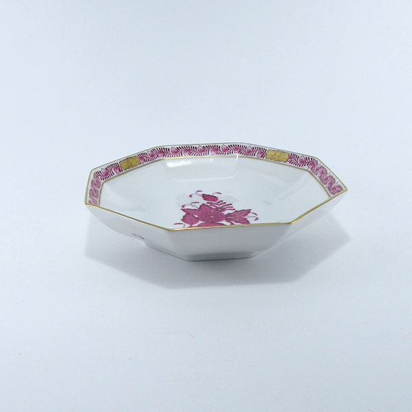 ヘレンド　アポニーピンク　小皿(オクタゴナル)13.5cm　AP-4304-1-00のサムネイル