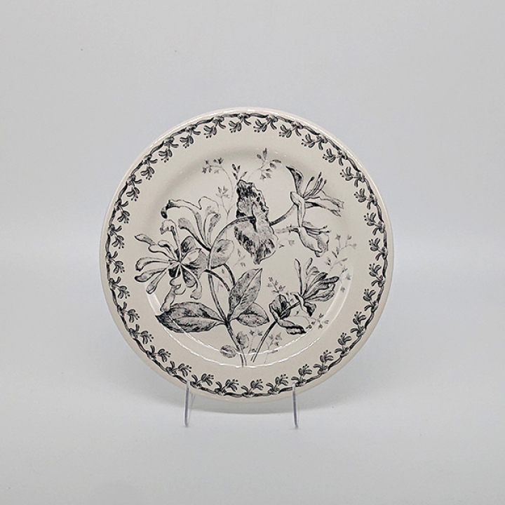 【倉庫取り寄せ商品】ジアン フルールノワール コースター12.8cm4枚セット 1701C04L