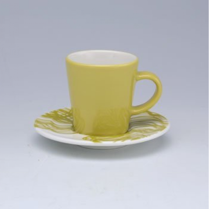 【倉庫取り寄せ商品】イッタラ（iittala） アイカ エスプレッソカップ&ソーサー（イエロー）