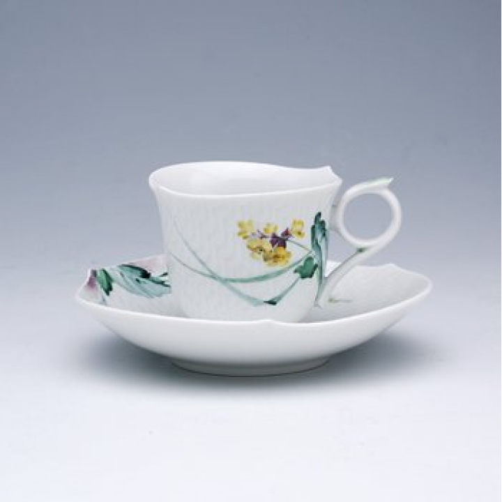 【納期:最長1年】マイセン 森の声 コーヒーカップ&ソーサー（S）No6 614501/29579/6