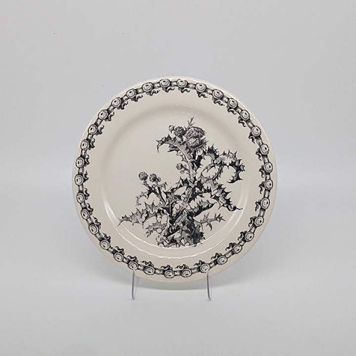 【倉庫取り寄せ商品】ジアン フルールノワール コースター12.8cm4枚セット 1701C04L