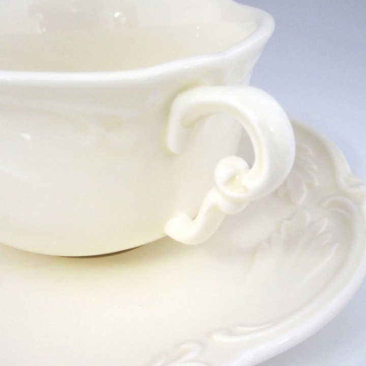 【店舗取り寄せ商品】ジアン ロカイユ ティーカップ＆ソーサー 14756PTB
