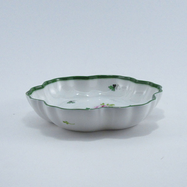 【倉庫取り寄せ商品】ヘレンド ウィーンの薔薇 クッキーディッシュ VRH-2497-0-00