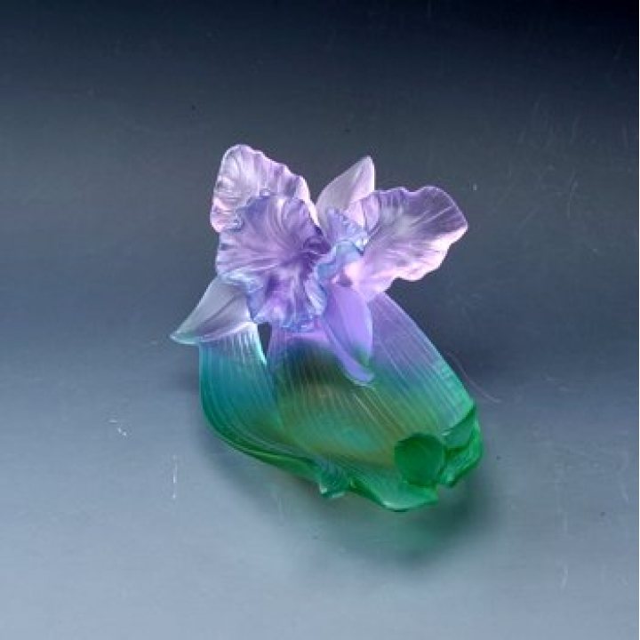 【倉庫取り寄せ商品】ドーム オーキッド オーナメントディッシュ 25.5cm 03918