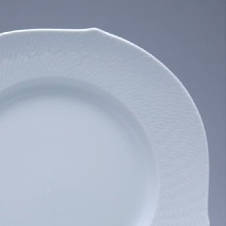 マイセン 波の戯れホワイト プレート22.5cm 000001-29472 | 洋食器の