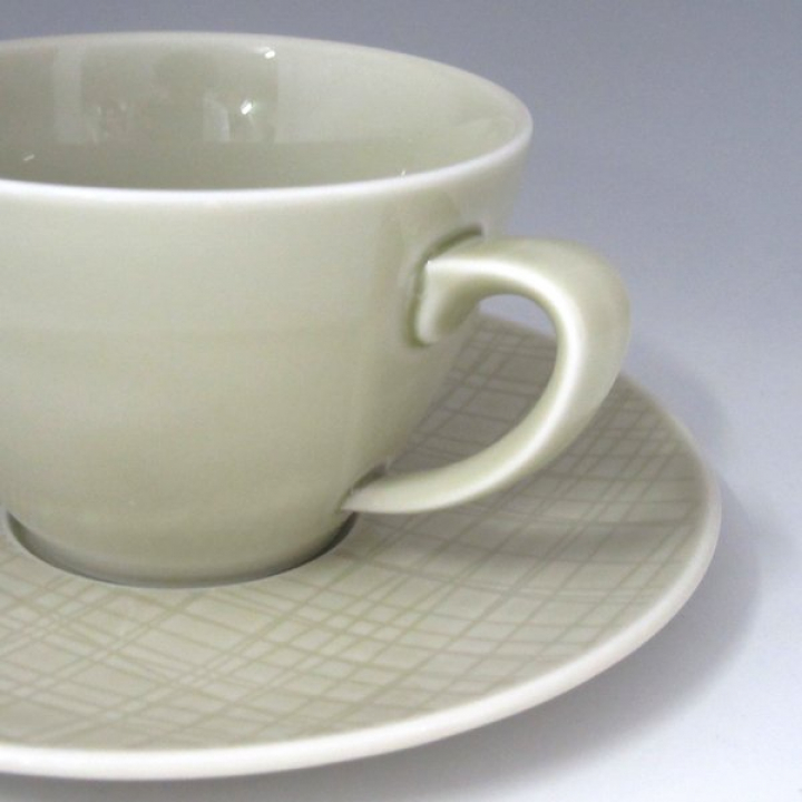 【倉庫取り寄せ商品】ローゼンタール メッシュ・クリーム コーヒーカップ&ソーサー 405153-14642-14741
