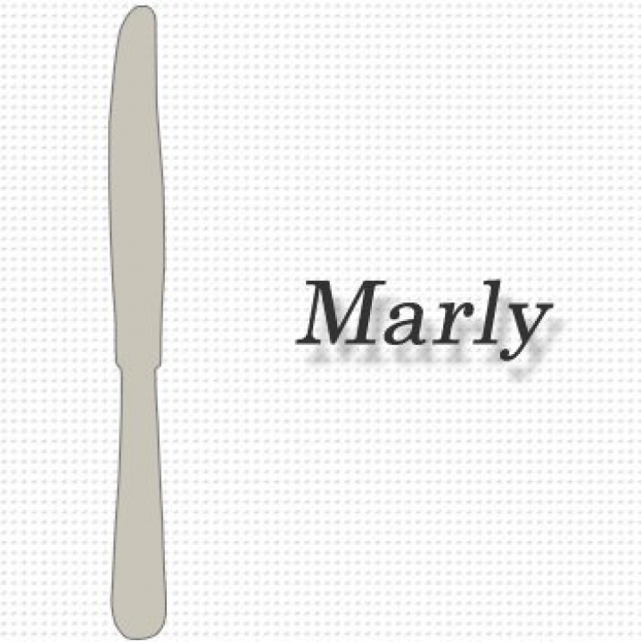 【納期:最長1年】クリストフル マルリー（クリストフルシルバー）■テーブルナイフ 00-38-009