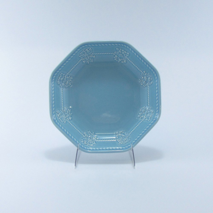ウェッジウッド フェスティビティ・ブルー トレーオクタゴナル12cm