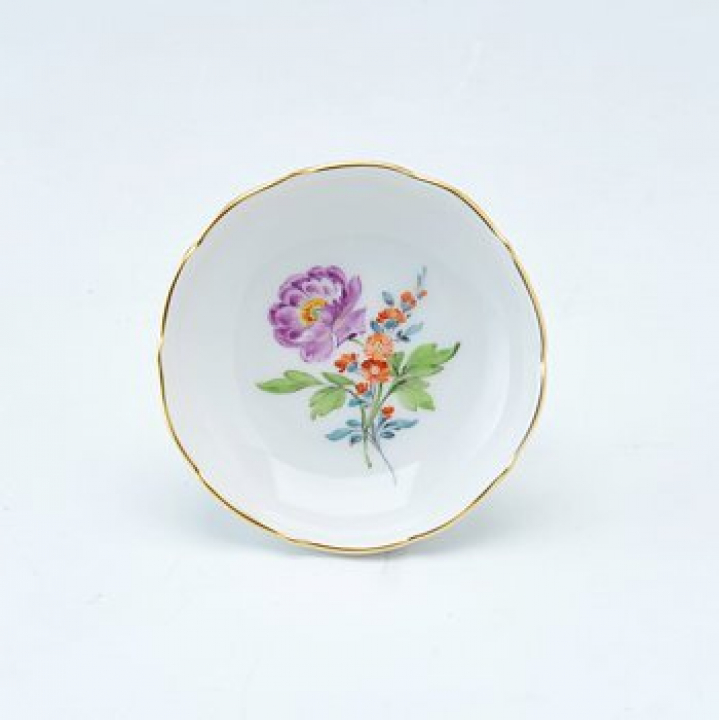 【納期:最長1年】マイセン 二つ花 ディッシュラウンド 8cm 040110-53601e