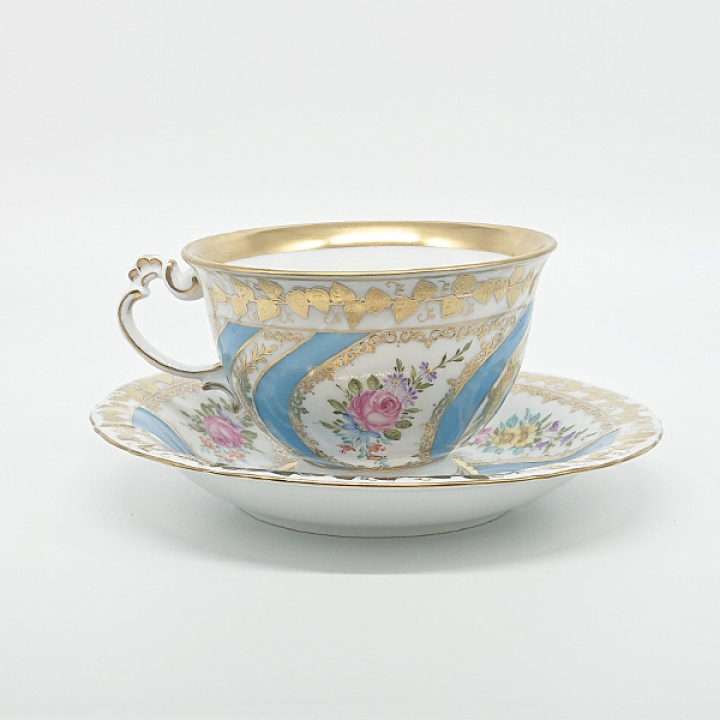 【倉庫取り寄せ商品】ヘレンド コレット ティーカップ&ソーサー COLETTE-3693-0-00