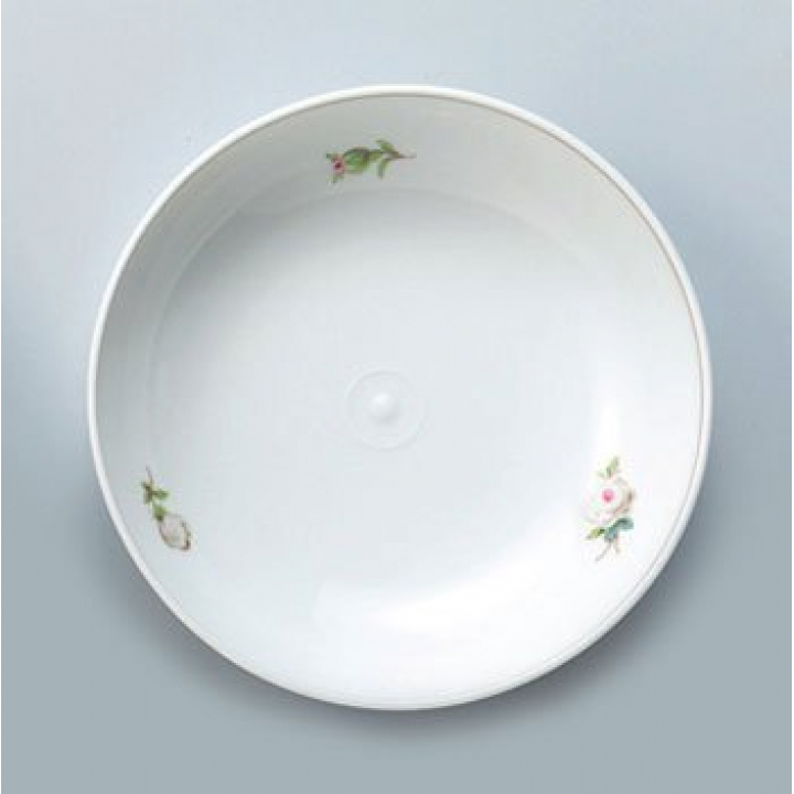 【店舗取り寄せ商品】マイセン ホワイトミニローズ ボール16.5cm 018913-33412