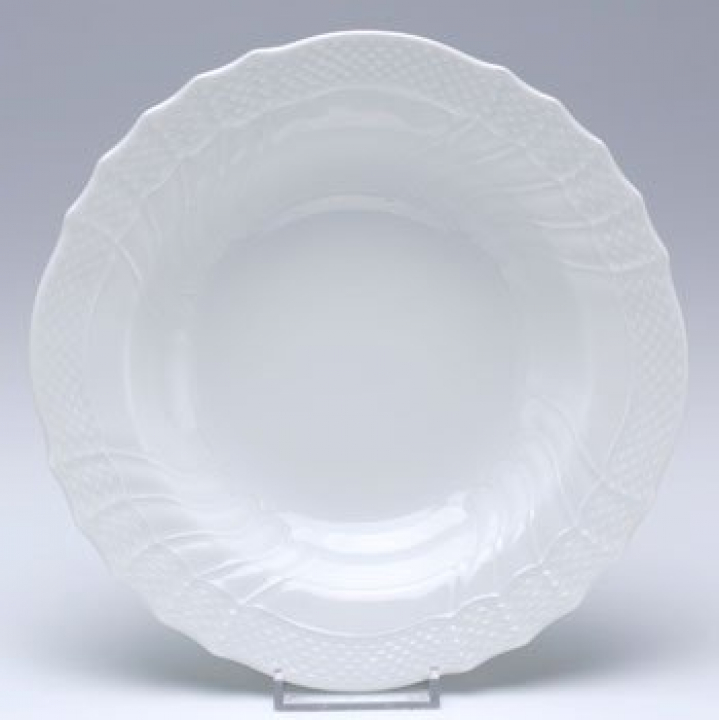 【倉庫取り寄せ商品】ジノリ1735／リチャードジノリ ベッキオホワイト スーププレート20cm 02-0145