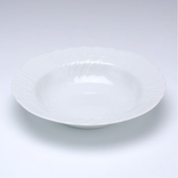 【倉庫取り寄せ商品】ジノリ1735／リチャードジノリ ベッキオホワイト スーププレート20cm 02-0145