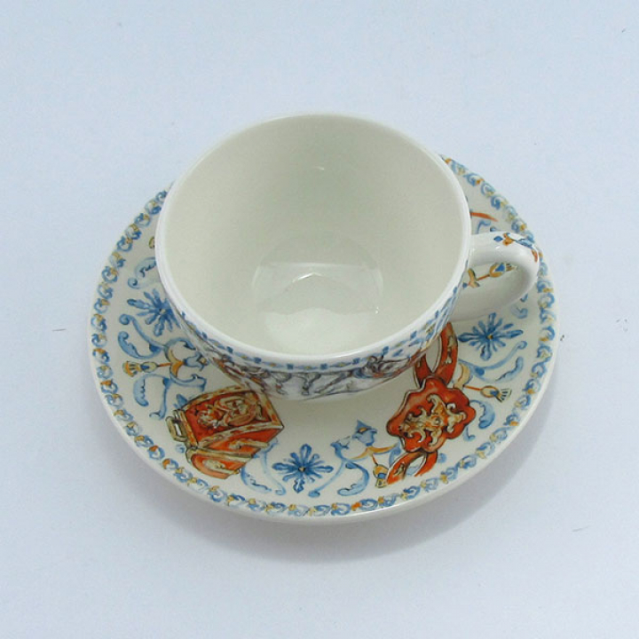 【倉庫取り寄せ商品】ジアン シュヴォー･デュ･ソレイユ ティーカップ＆ソーサー 17892PTH