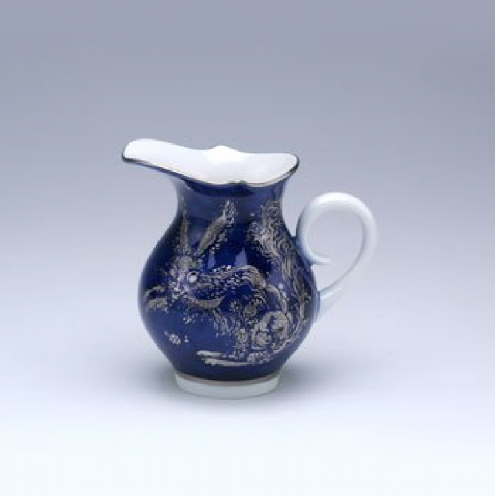 【倉庫取り寄せ商品】マイセン プラチナコバルト クリーマー 681790-23773