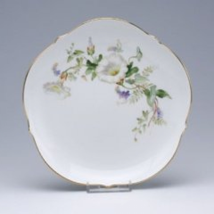 【倉庫取り寄せ商品】マイセン 昼顔 プレート18cm 252510-23501