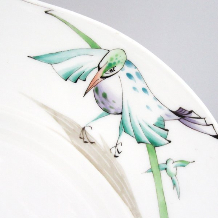 【倉庫取り寄せ商品】マイセン 湖畔の動物 プレート28.5cm 704501-28479