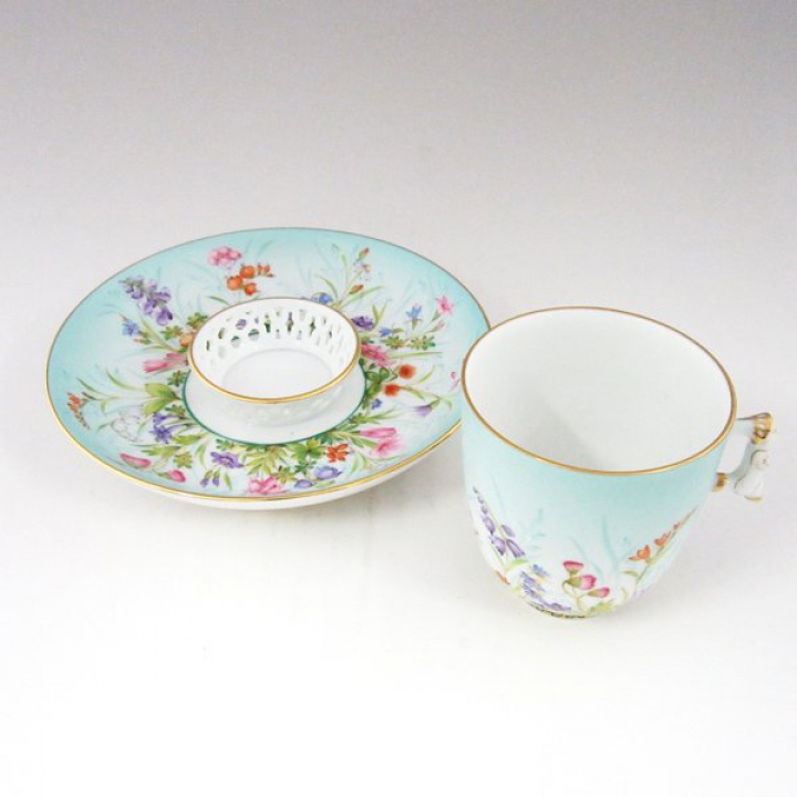 【倉庫取り寄せ商品】ヘレンド フォーシーズン コーヒーカップ＆ソーサー QS-3373