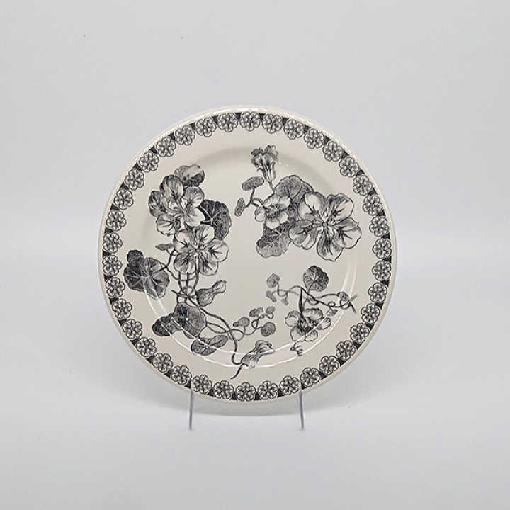 【倉庫取り寄せ商品】ジアン フルールノワール コースター12.8cm4枚セット 1701C04L
