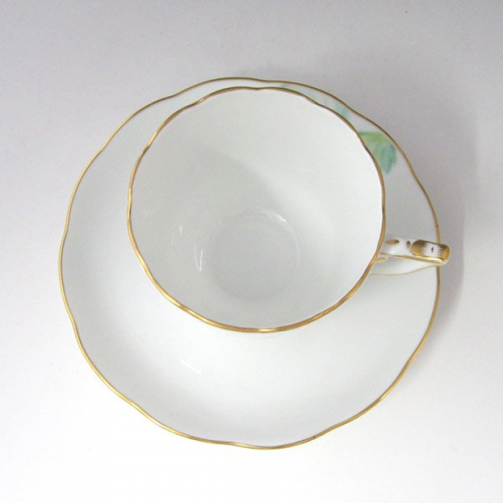 【倉庫取り寄せ商品】ヘレンド PLAM コーヒーカップ＆ソーサー PLAM-20706-0-00