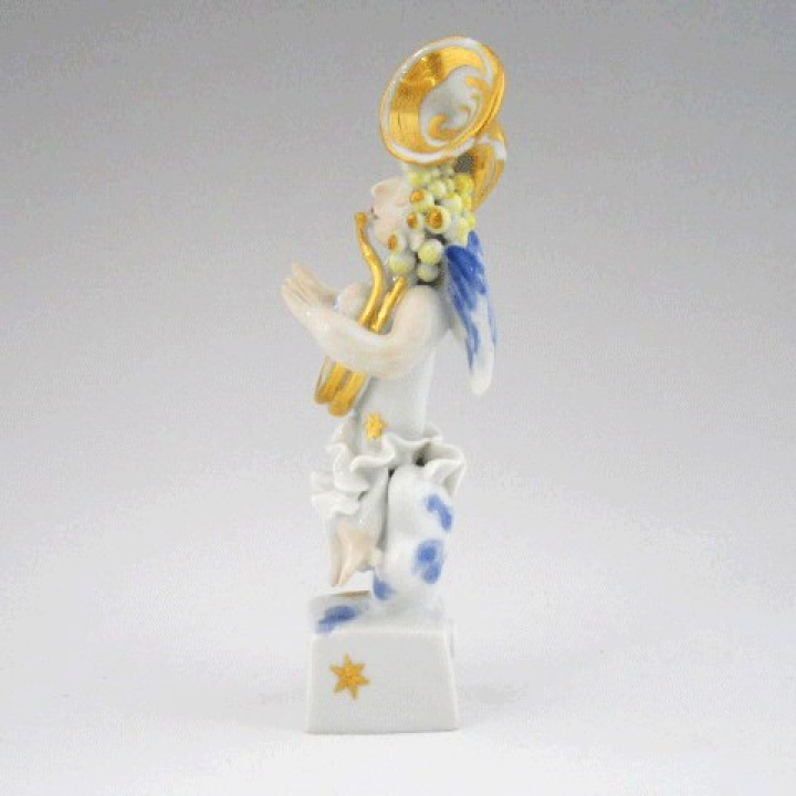 【納期:最長1年】マイセン フィギュア エンジェル テューバ奏者 900300-83440