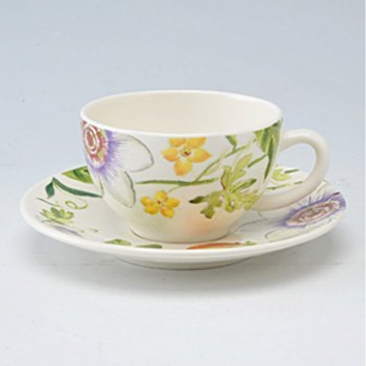【倉庫取り寄せ商品】ジアン パシフロール ティーカップ＆ソーサー 17366PTB