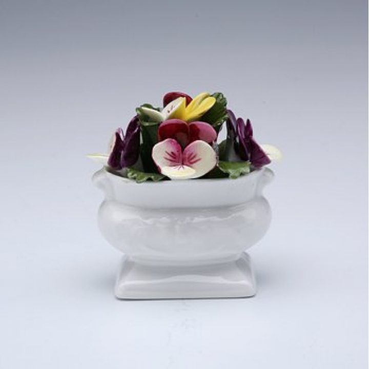 【店舗取り寄せ商品】エインズレイ 陶花 ペティフラワー パンジー FLOR41307C