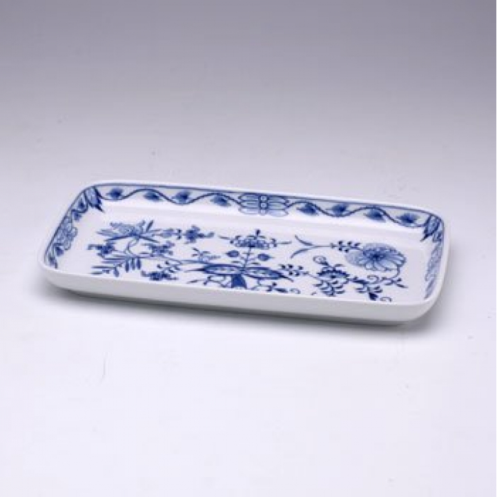 マイセン ブルーオニオン トレイ23cm×13cm 800101-44060 | 洋食器の 
