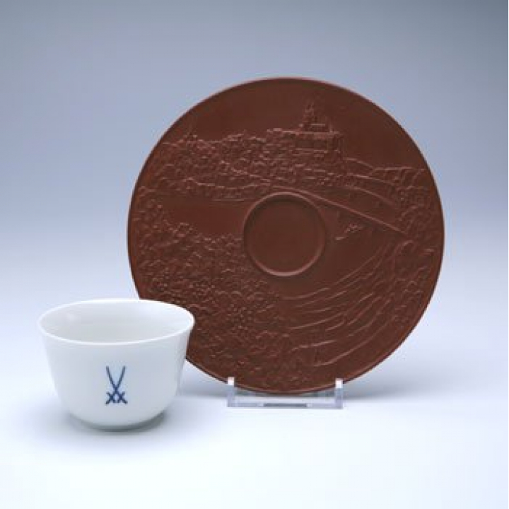 【倉庫取り寄せ商品】マイセン 双剣 湯のみ（マイセン） 777701-55952-85752
