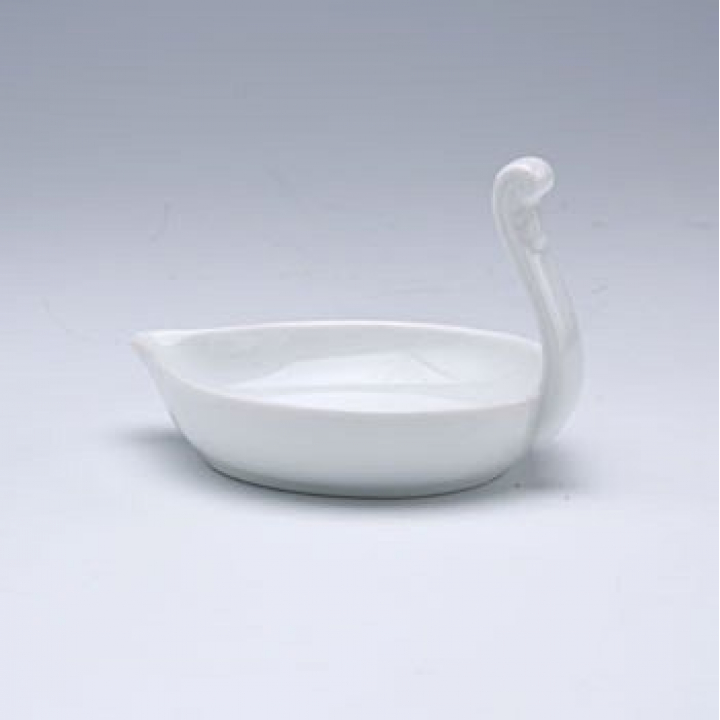 【店舗取り寄せ商品】ジノリ1735／リチャードジノリ ベッキオホワイト ディッシュスワン10cm 17-5049