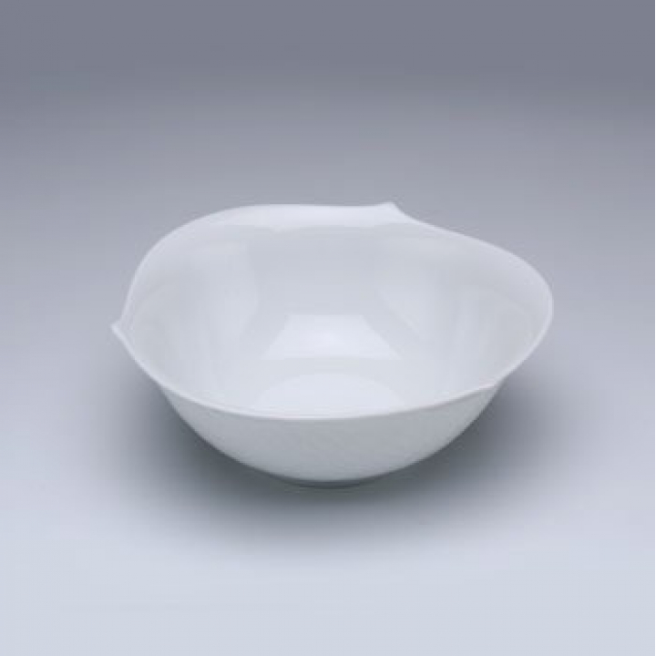 【店舗取り寄せ商品】マイセン 波の戯れホワイト ボールラウンド14.5cm 000001-29411