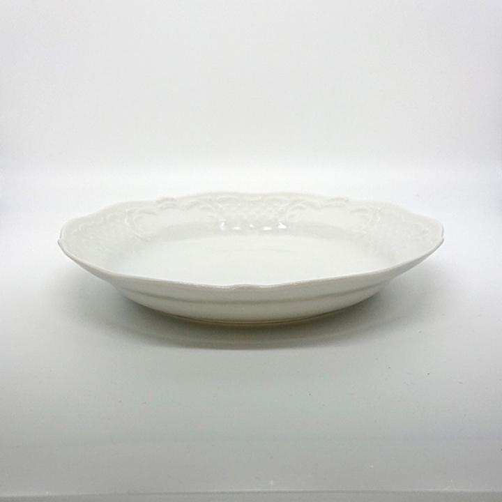 リンドナー プレインホワイト ボールラウンド20cm 63139