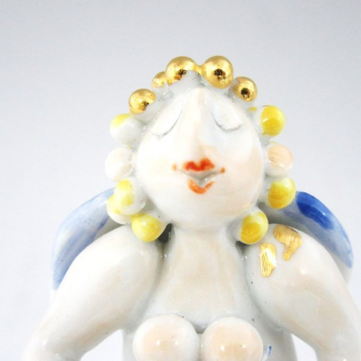 【倉庫取り寄せ商品】マイセン フィギュア エンジェル ドラム奏者 900300-83129