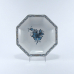 【店舗取り寄せ商品】ヘレンド アポニーターコイズ・プラチナ 小皿（オクタゴナル）13.5cm ATQ3-PT-4304-1-00