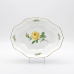 【倉庫取り寄せ商品】マイセン イエローローズ ディッシュ菱形16cm 020610-53606