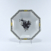 【倉庫取り寄せ商品】ヘレンド アポニーブラック 小皿（オクタゴナル）13.5cm ANG-4304-1-00